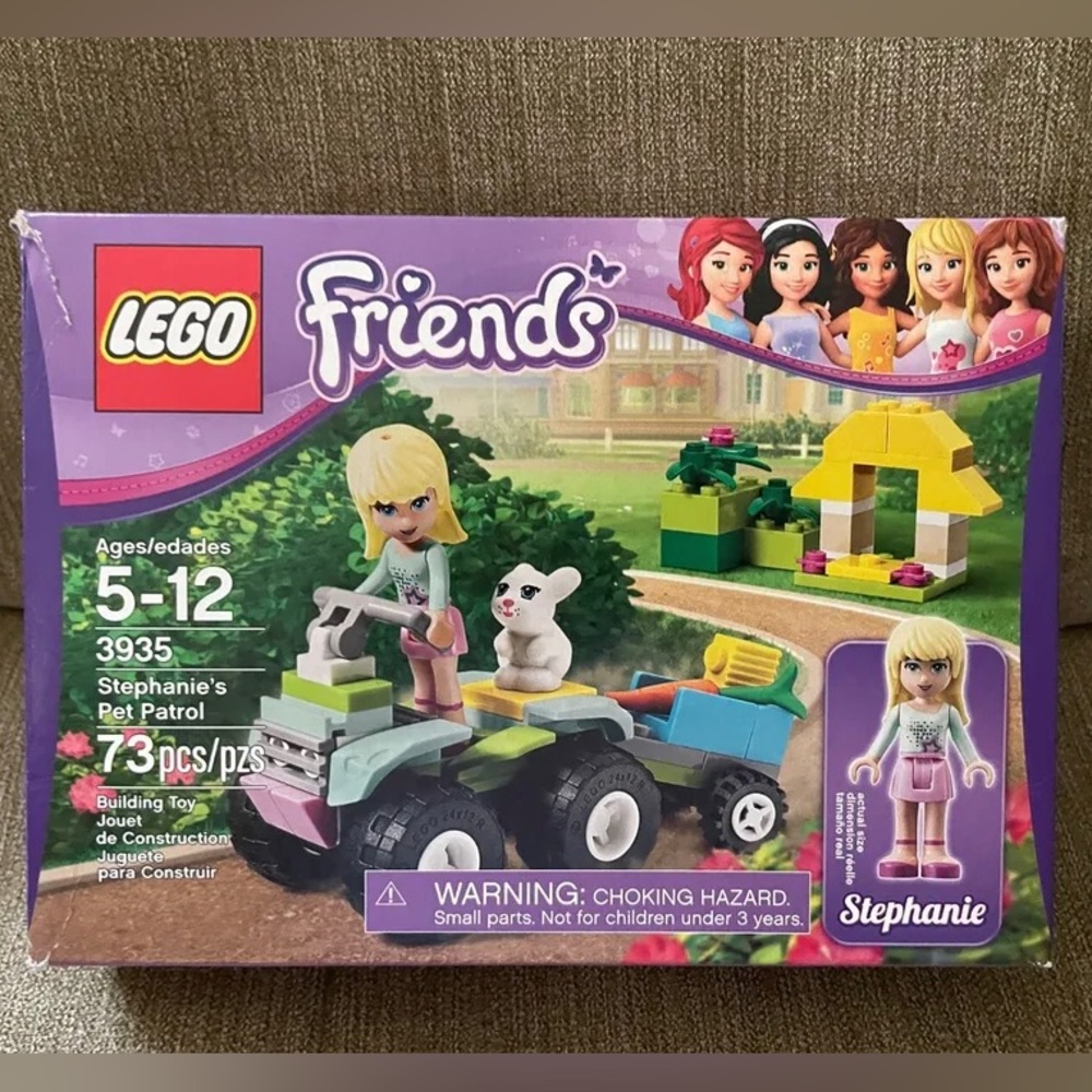 LEGO Friends Stephanie's Pet Patrol (3935) Complete Set w/ Manual and Box!!!